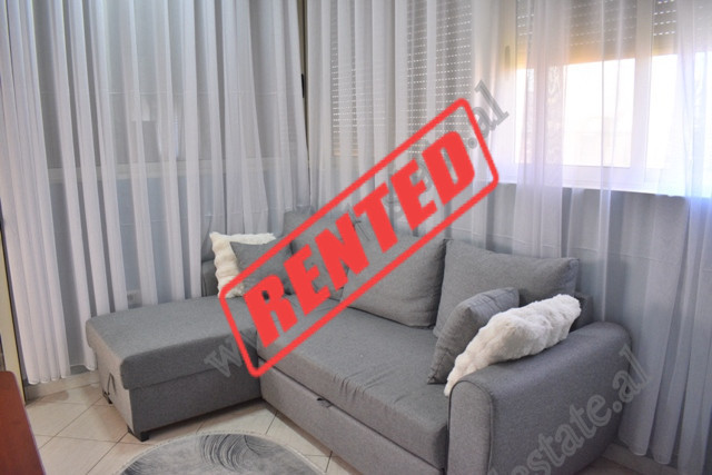 One bedroom apartment for rent in Milan Shuflaj street in Tirana, Albania.
It is located on the 5th